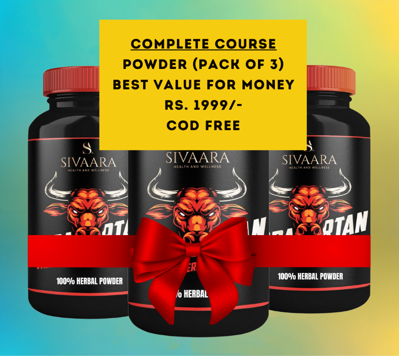 Sivaara Spartan Powder - നേരത്തെയുള്ള സ്ഖലനം, ഉദ്ധാരണക്ഷയം, സമയ പ്രശ്നങ്ങൾ എന്നിവയ്ക്ക് 100% ഫലപ്രദമായ പരിഹാരം